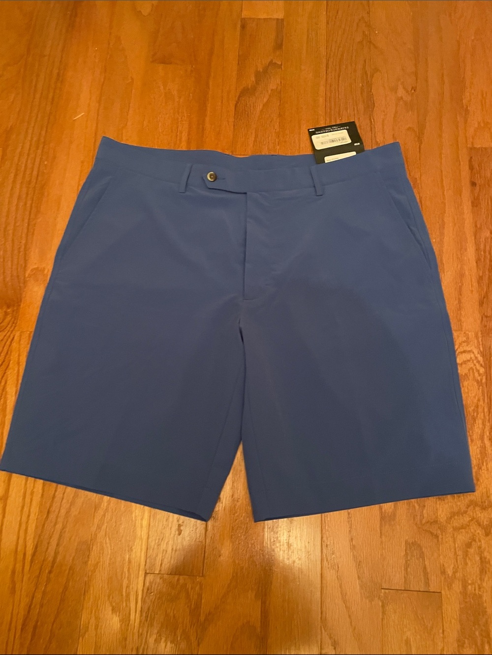Men's Blue Performance Golf Shorts